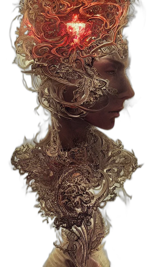 mask, crown, face, hair transparent PNG cut-out