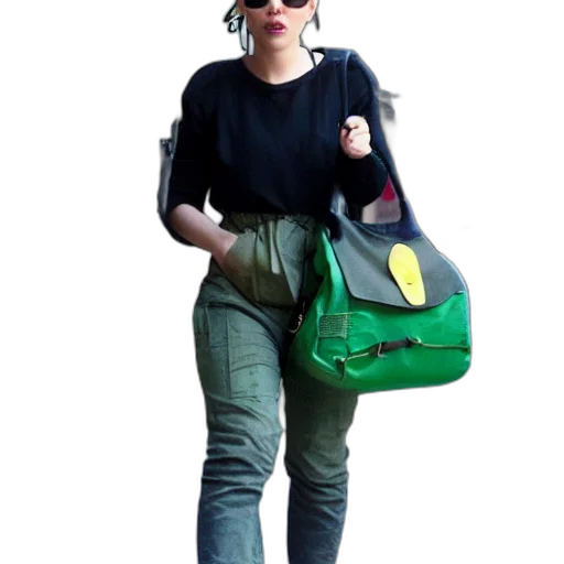 jacket, staff, 3d render, concept art transparent PNG cut-out