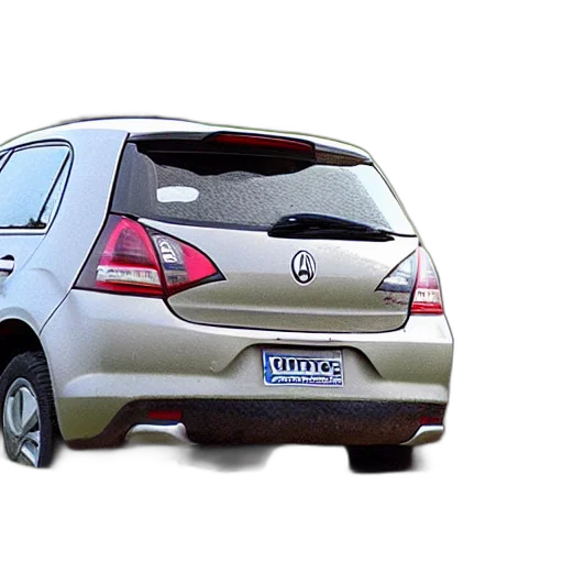 car, 3d render, photorealistic, stuck transparent PNG cut-out