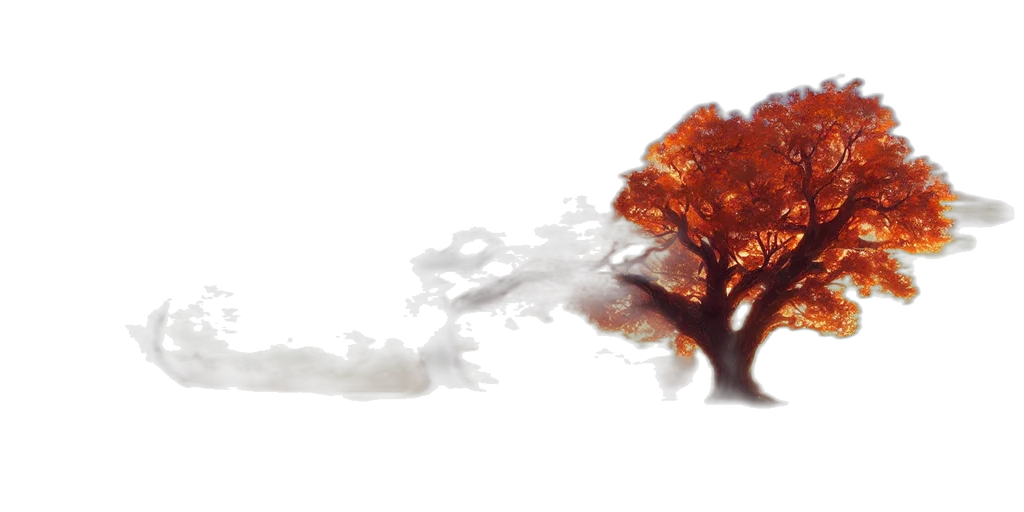 tree, dragon, crown, creature transparent PNG cut-out