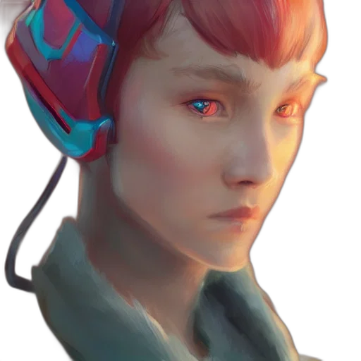 face, robot, jacket, mask transparent PNG cut-out