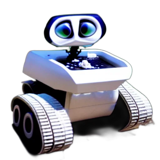 robot, car, 3d render, concept art transparent PNG cut-out