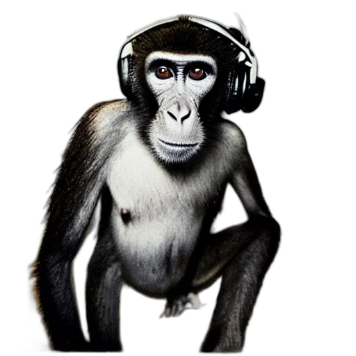 animal, mask, staff, photorealistic transparent PNG cut-out