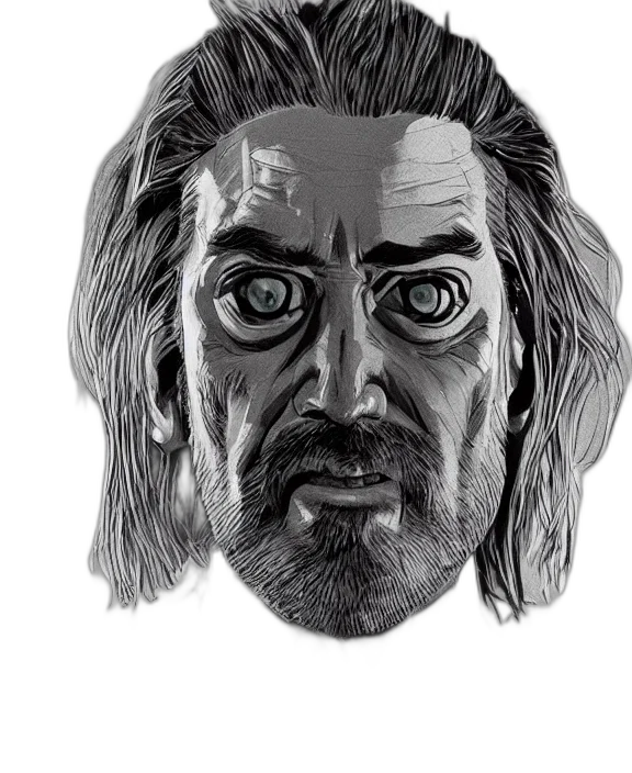 face, mask, hair, animal transparent PNG cut-out