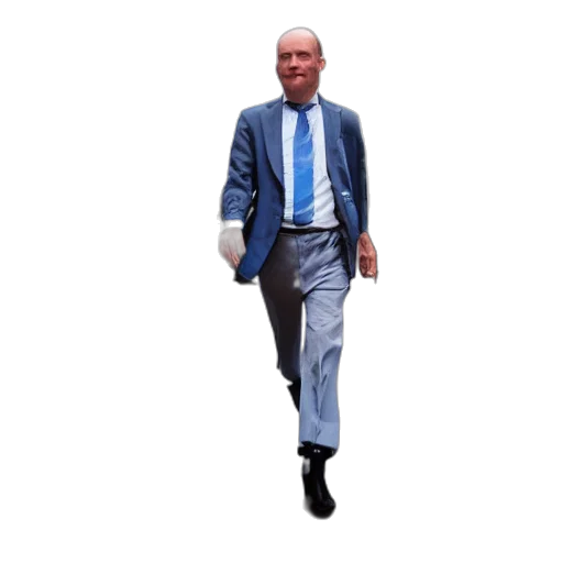 jacket, staff, umbrella, pixel art transparent PNG cut-out