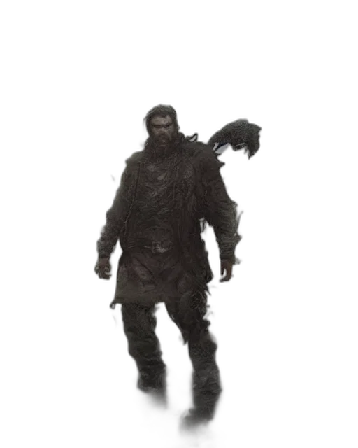creature, animal, staff, mask transparent PNG cut-out