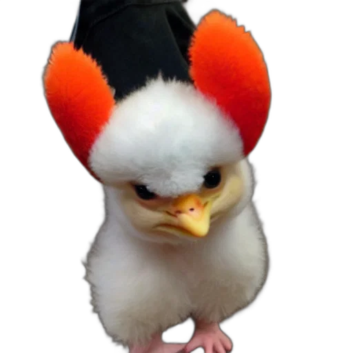 animal, creature, hat, staff transparent PNG cut-out