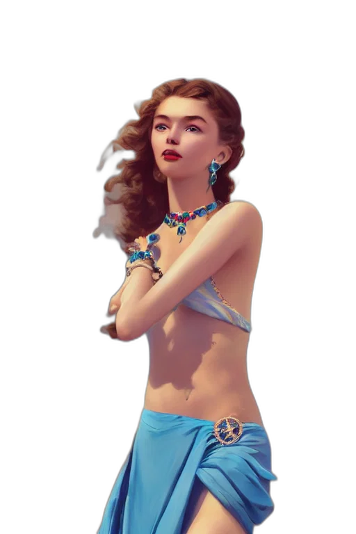 jewelry, dress, crown, photorealistic transparent PNG cut-out