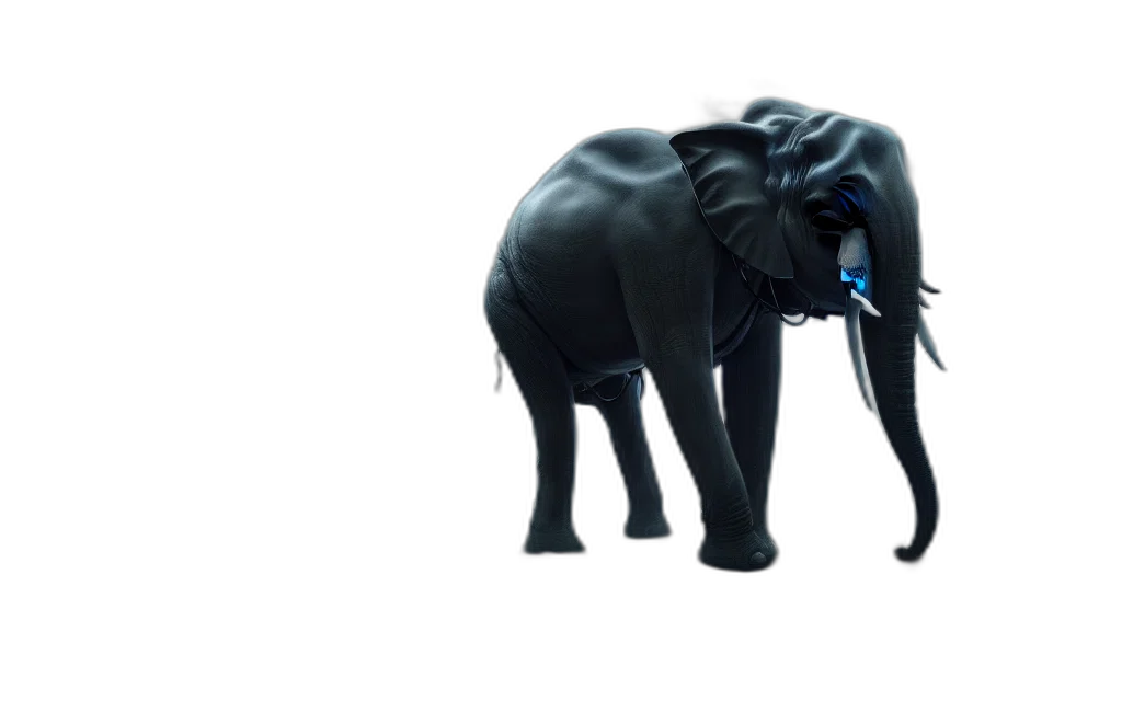 animal, creature, umbrella, 3d render transparent PNG cut-out