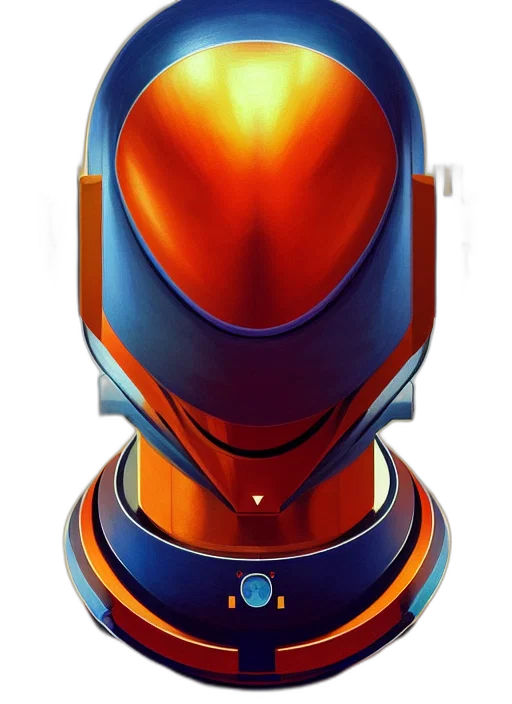 robot, mask, face, weapon transparent PNG cut-out
