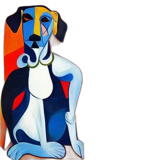 animal, dress, watercolor, oil painting transparent PNG cut-out