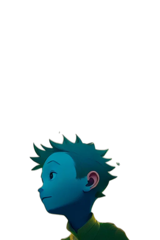 creature, staff, mask, face transparent PNG cut-out