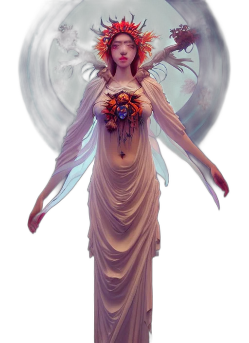 dress, fantasy art, concept art, pixel art transparent PNG cut-out