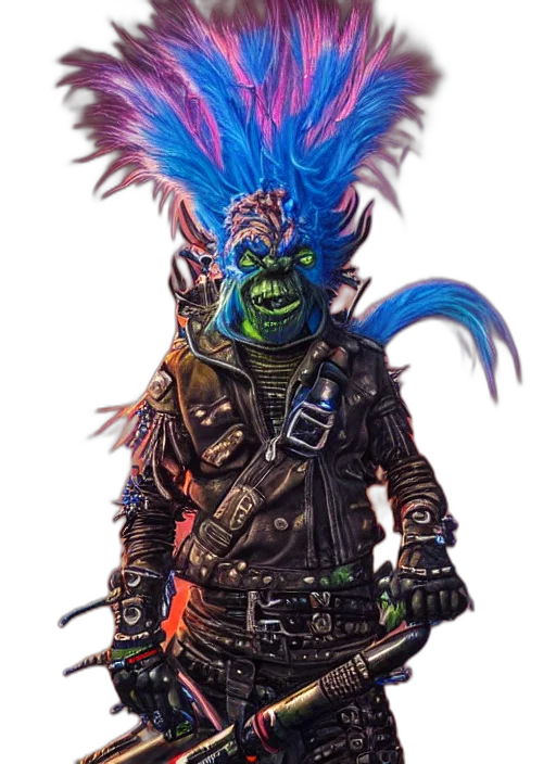 staff, mask, jacket, creature transparent PNG cut-out