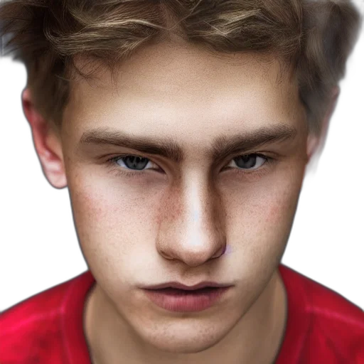 face, hair, mask, creature transparent PNG cut-out