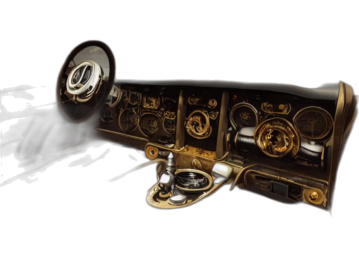 car, weapon, jewelry, furniture transparent PNG cut-out
