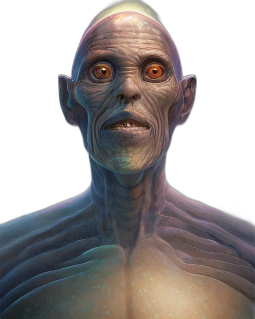 face, creature, mask, robot transparent PNG cut-out