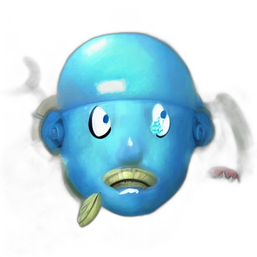 mask, creature, face, staff transparent PNG cut-out
