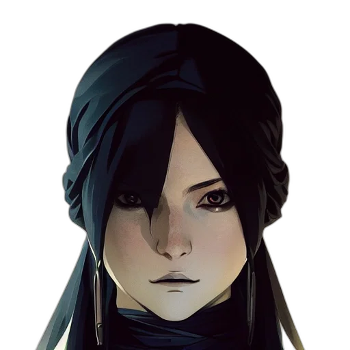 face, mask, staff, crown transparent PNG cut-out