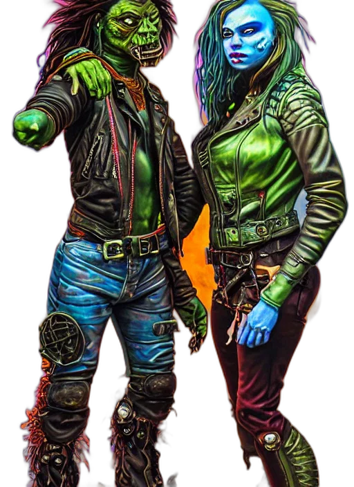 jacket, mask, concept art, cyberpunk transparent PNG cut-out