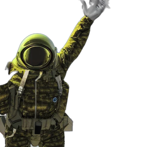 robot, jacket, concept art, 3d render transparent PNG cut-out