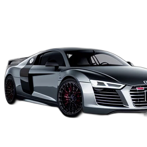 car, 3d render, photorealistic, concept art transparent PNG cut-out