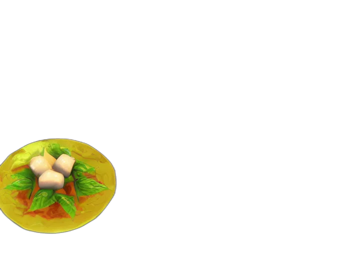 food, 3d render, photorealistic, concept art transparent PNG cut-out