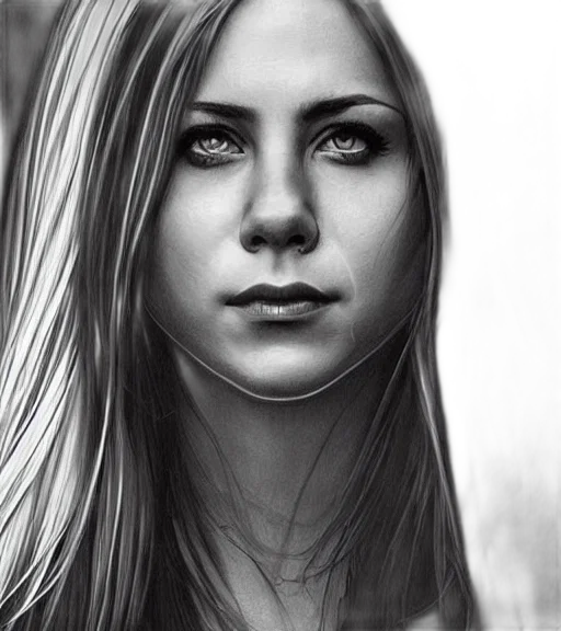 face, hair, photorealistic, comic book art transparent PNG cut-out