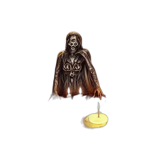 jewelry, jacket, staff, ancient transparent PNG cut-out