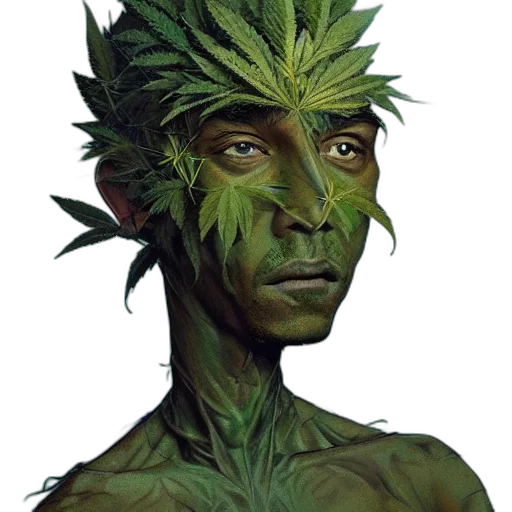 creature, face, mask, staff transparent PNG cut-out