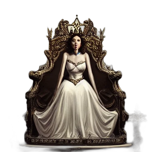 crown, dress, jewelry, concept art transparent PNG cut-out