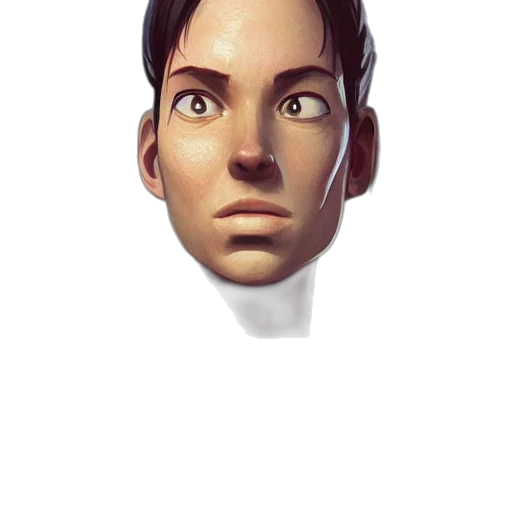 face, mask, robot, creature transparent PNG cut-out