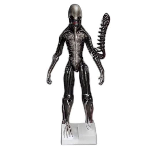 creature, concept art, 3d render, giger transparent PNG cut-out