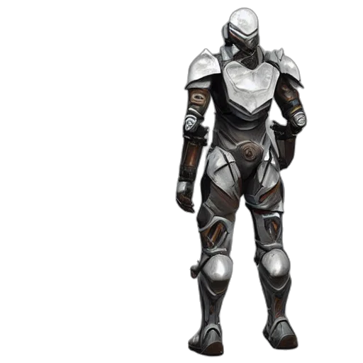 robot, weapon, concept art, 3d render transparent PNG cut-out