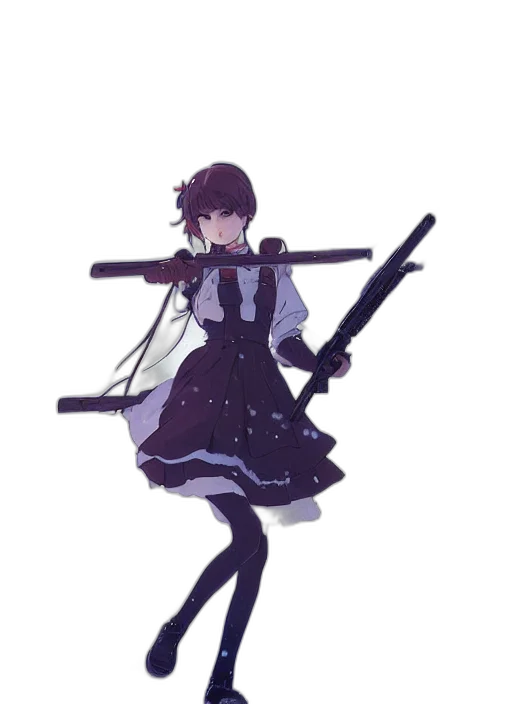 weapon, dress, staff, sword transparent PNG cut-out