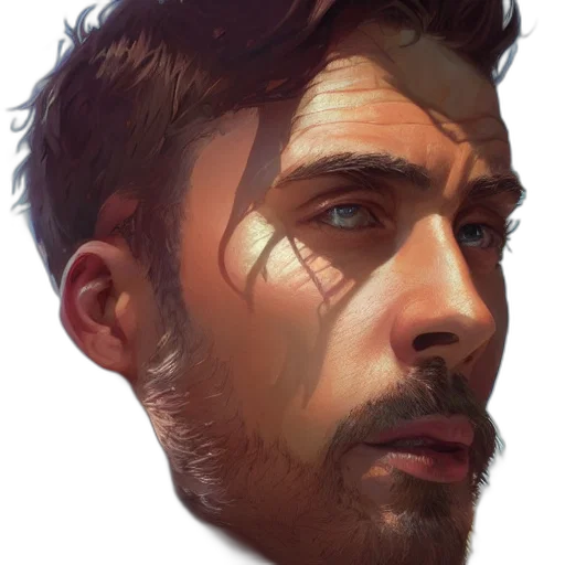 face, mask, staff, robot transparent PNG cut-out