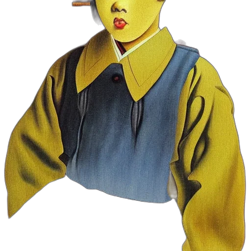 jacket, mask, face, staff transparent PNG cut-out