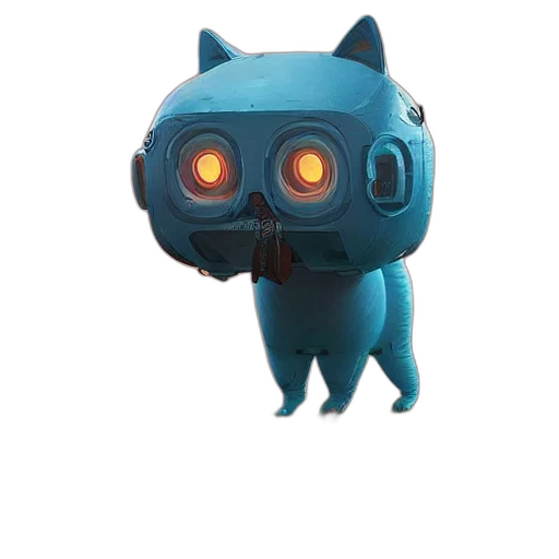 robot, creature, mask, animal transparent PNG cut-out