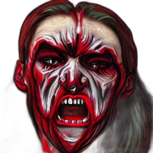 face, creature, mask, staff transparent PNG cut-out