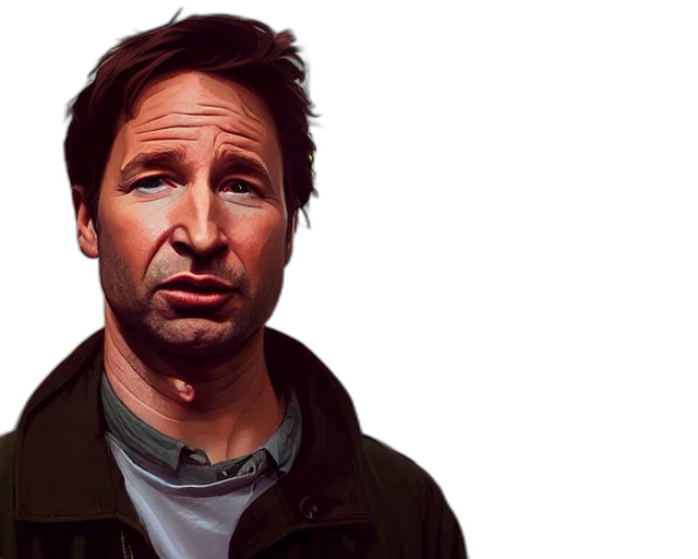 face, jacket, photorealistic, comic book art transparent PNG cut-out