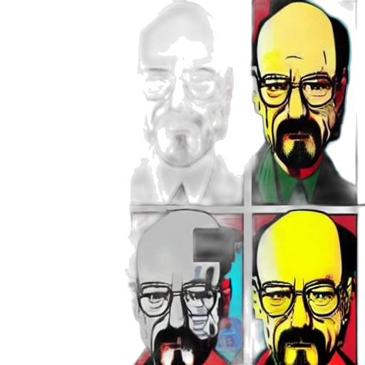 face, mask, cartoon, comic book art transparent PNG cut-out