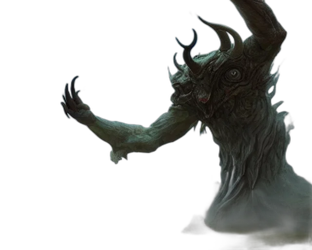 creature, dragon, mask, concept art transparent PNG cut-out