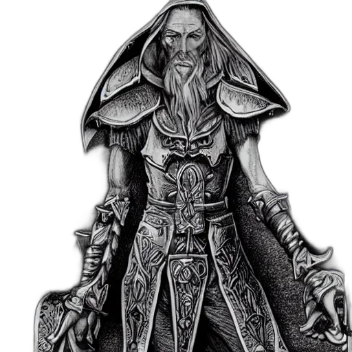 staff, jacket, sword, mask transparent PNG cut-out