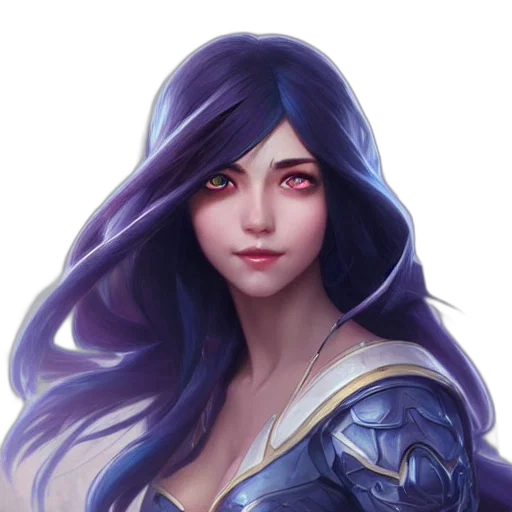 face, crown, staff, fantasy art transparent PNG cut-out