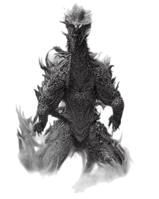 dragon, creature, mask, animal transparent PNG cut-out
