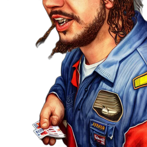 jacket, face, staff, animal transparent PNG cut-out