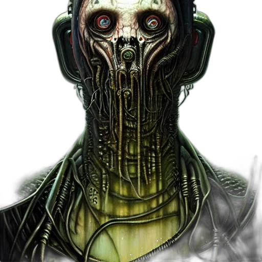 robot, mask, face, creature transparent PNG cut-out