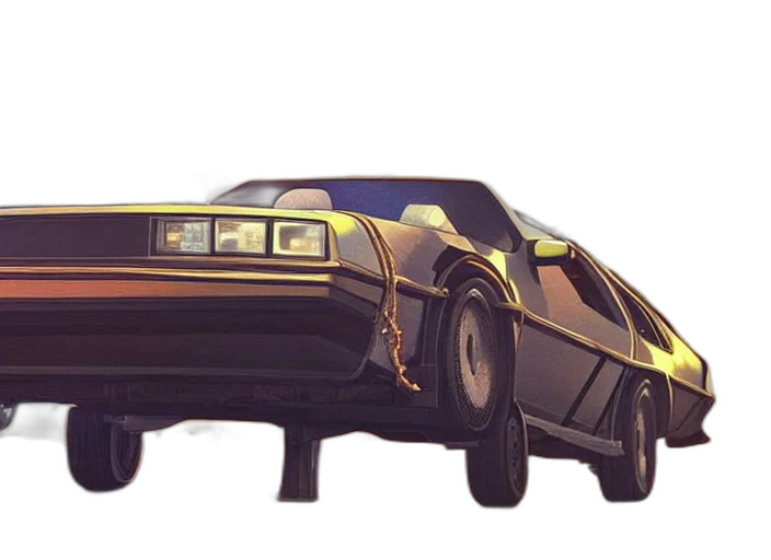 car, robot, weapon, concept art transparent PNG cut-out