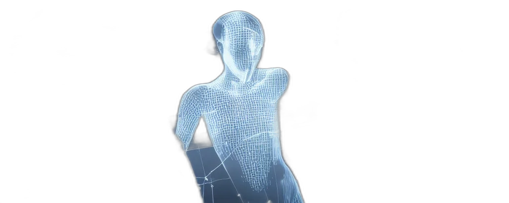 robot, dress, 3d render, human transparent PNG cut-out