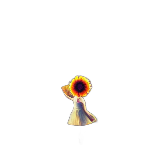 flower, jewelry, crown, staff transparent PNG cut-out